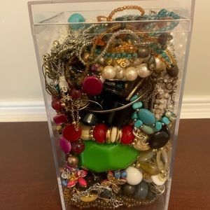 Vintage-Modern Jewelry Jar #21